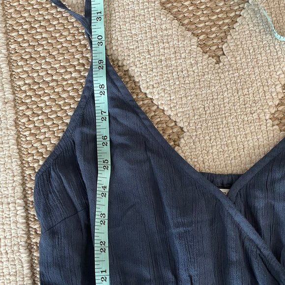 O'Neil Dark Blue Long Flowy Tank Size S - Picture 5 of 6